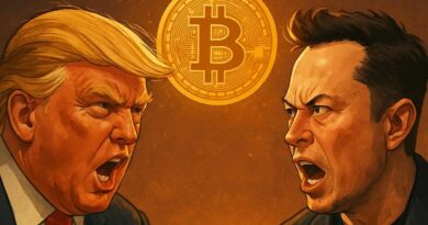 머스크의 친비트코인 미국당 창당 소식에 트럼프 일침… BTC 불 토큰에 호재 머스크의 친비트코인 미국당 창당 소식에 트럼프 일침… BTC 불 토큰에 호재