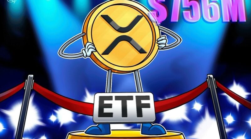 XRP ETF inflows exceed $756M as bullish divergence hints at trend reversal XRP ETF inflows exceed $756M as bullish divergence hints at trend reversal
