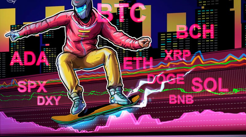 Price predictions 2/23: SPX, DXY, BTC, ETH, XRP, BNB, SOL, DOGE, BCH, ADA Price predictions 2/23: SPX, DXY, BTC, ETH, XRP, BNB, SOL, DOGE, BCH, ADA