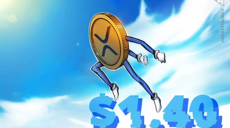 XRP consolidation may transform into explosive rally if $1.40 is topped: Data XRP consolidation may transform into explosive rally if $1.40 is topped: Data