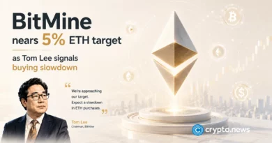 Tom Lee’s BitMine adds ETH again as BMNR stock stalls Tom Lee’s BitMine adds ETH again as BMNR stock stalls