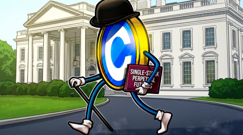 Coinbase files to bring single-stock perpetual futures to US market Coinbase files to bring single-stock perpetual futures to US market