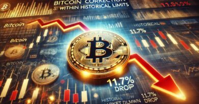 Current Bitcoin Correction Remains Within Historical Limits – The Impact Of An 11.7% Market Drawdown