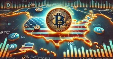 American Bitcoin Platforms Set New Record In Global Share