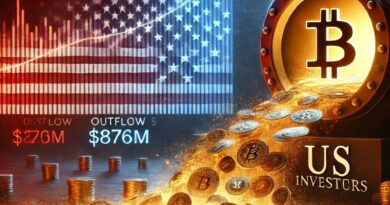 Crypto Outflows Continue as US Investors Pull Back: $876M in One Week