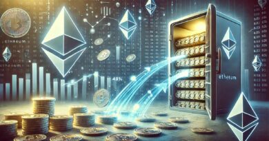 Ethereum Exchange Supply Drops To Record Low Of 4.9%