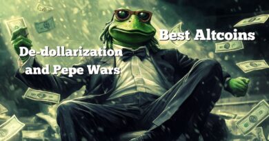 3 Best Altcoins Thriving Amid De-Dollarization and Pepe Wars