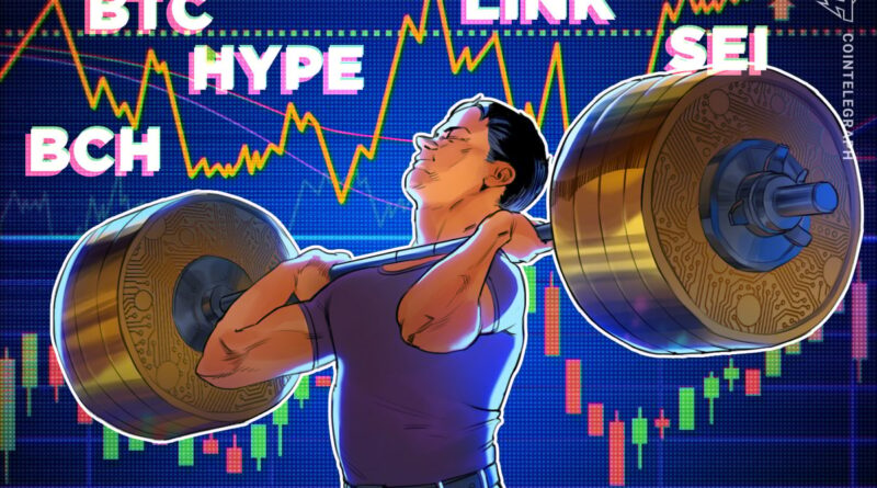 Bitcoin aims for highest weekly close: Will HYPE, BCH, LINK, and SEI follow?