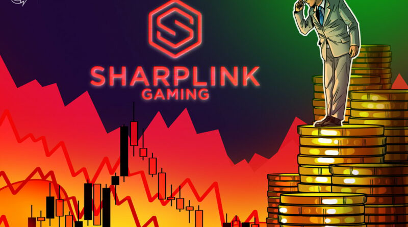 Sharplink Gaming drops 73% amid looming $1B Ethereum buy