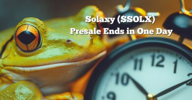 Solaxy Presale Ends in One Day as Whales Buy $495K in $SOLX