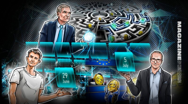 Dogecoin set for rebound? Ripple eyes US banking license: Hodler’s Digest, June 29 – July 5