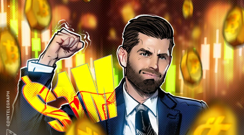 'No question Bitcoin hits $1M' — Eric Trump at BTC Asia 2025