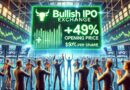 Crypto Exchange Bullish IPO: Shares Soar 143% On Debut, Opening At $90 Per Share