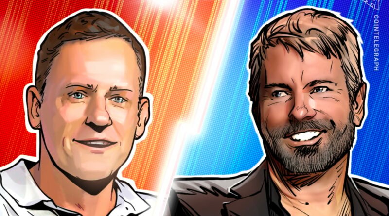 Peter Thiel vs. Michael Saylor: Crypto treasury bet or bubble?