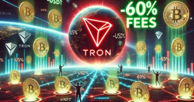 Tron Cuts Network Fees By 60% To Strengthen Position In Stablecoin Market