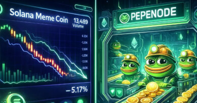 Solana Meme Coin Volume Hits 2-Year Low as Traders Eye PEPENODE’s Gamified Mining