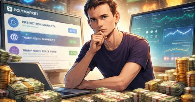 Ethereum’s Buterin Netted $70,000 On Polymarket Last Year