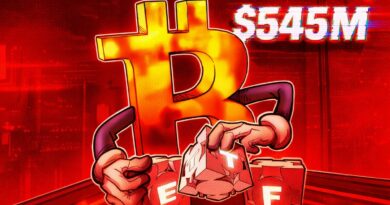 Bitcoin ETFs extend losses with $545M outflows as BTC nears $70K