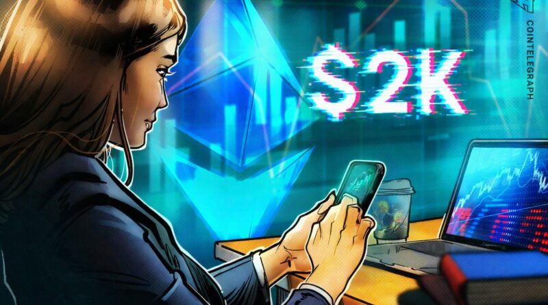 Large demand zone below $2K ETH price gives signal on where Ether may go