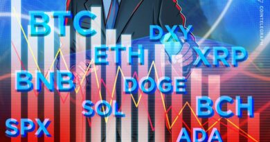 Price predictions 2/9: SPX, DXY, BTC, ETH, BNB, XRP, SOL, DOGE, ADA, BCH