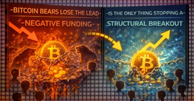 Bitcoin Bears Lose The Lead: Negative Funding Is The Only Thing Stopping A Structural Breakout