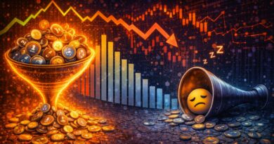 From FOMO to Apathy: Altcoin Volumes Reflect Deepening Market Fatigue