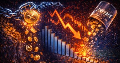 XRP Open Interest Collapses To 2024 Lows As Leverage Exits The Market