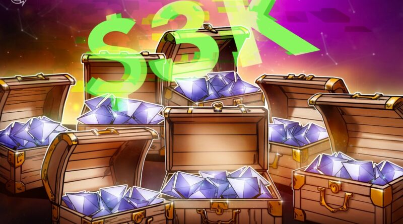 Ether accumulation wallet balances increased by 33%: Is a rally to $3K next?