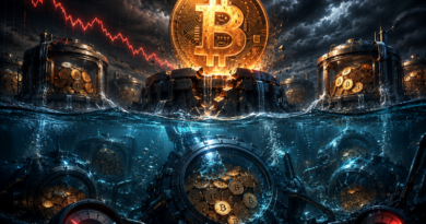 Bitcoin Correction Pushes 580,000 BTC Into Loss Territory