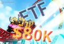 Bitcoin falls under $80K but four-month high in weekly BTC ETF inflows may curb selling