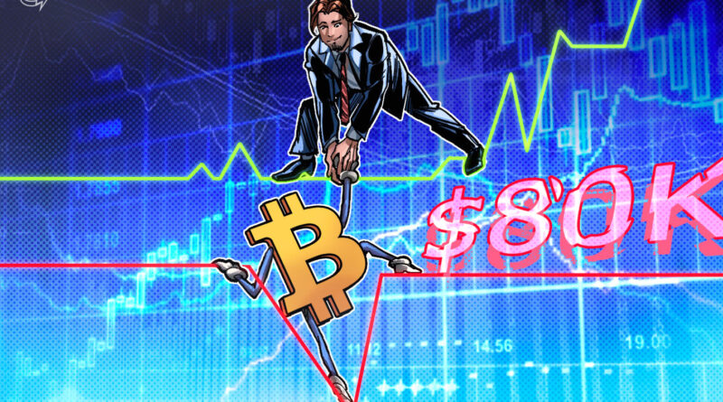 Bitcoin lost its hold on $80K, but three events may send it back sooner than markets expect