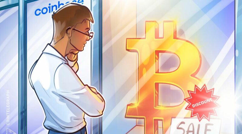 Bitcoin trades at a 'discount' on Coinbase: Is a $76K retest next?