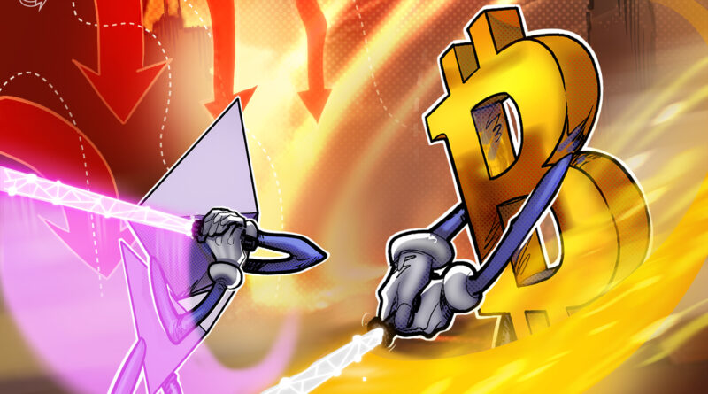 Ethereum down 35% versus Bitcoin in a year: Will the ETH price downtrend continue?