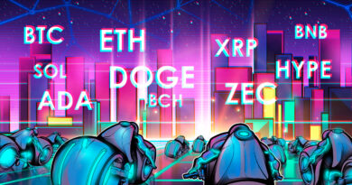 Price predictions 5/6: BTC, ETH, XRP, BNB, SOL, DOGE, HYPE, ADA, BCH, ZEC