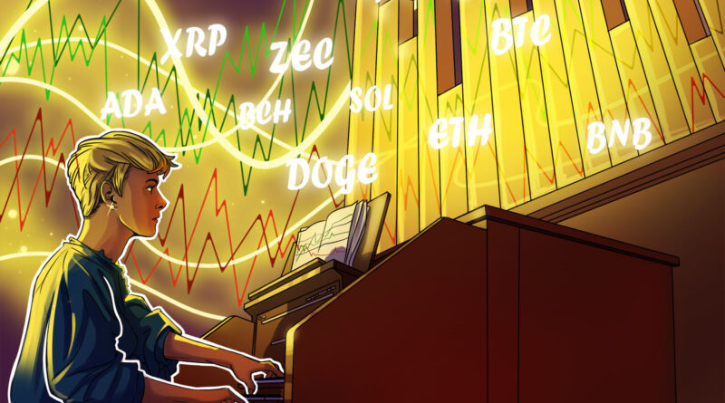 Price predictions 5/8: BTC, ETH, BNB, XRP, SOL, DOGE, HYPE, ADA, ZEC, BCH