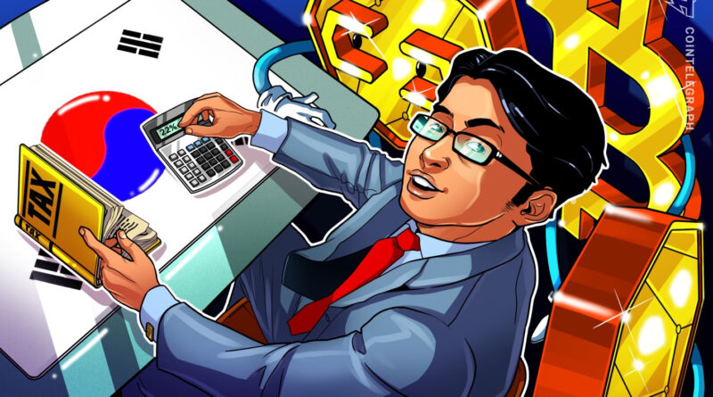 South Korea confirms 22% crypto tax starting January 2027: Report