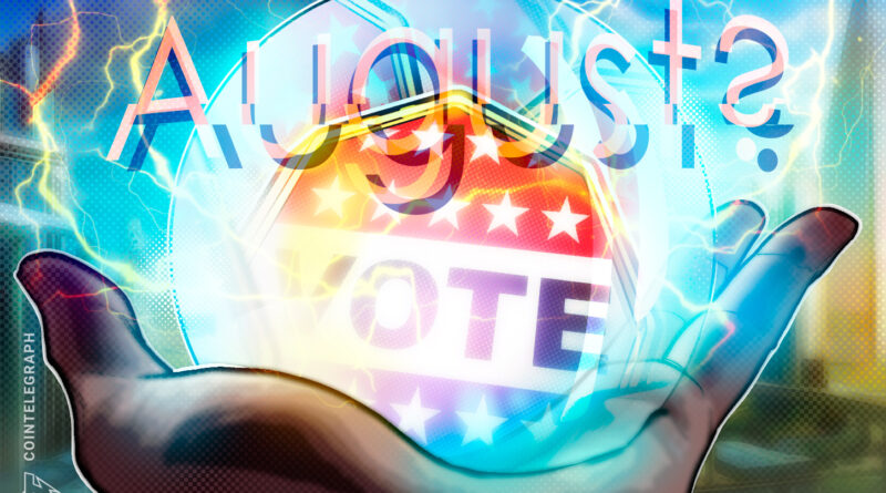 US Senator says crypto market structure vote could happen by August