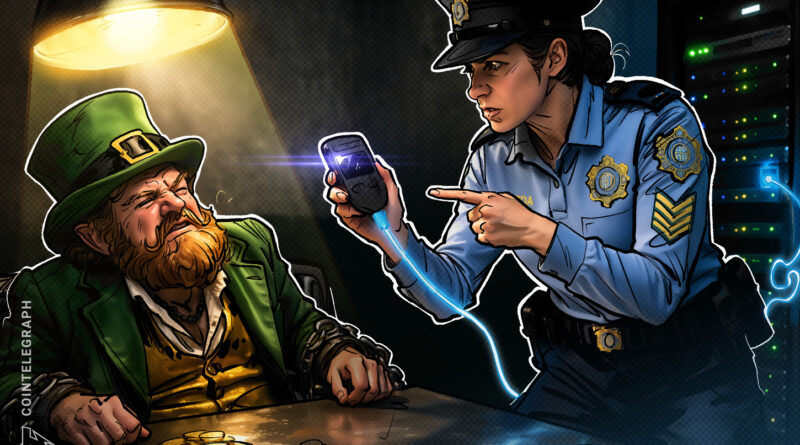 Irish authorities seize another 500 Bitcoin, bringing 2026 total to 1,500 BTC