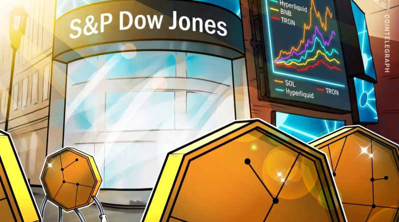 S&P launches blockchain fundamentals index for digital assets
