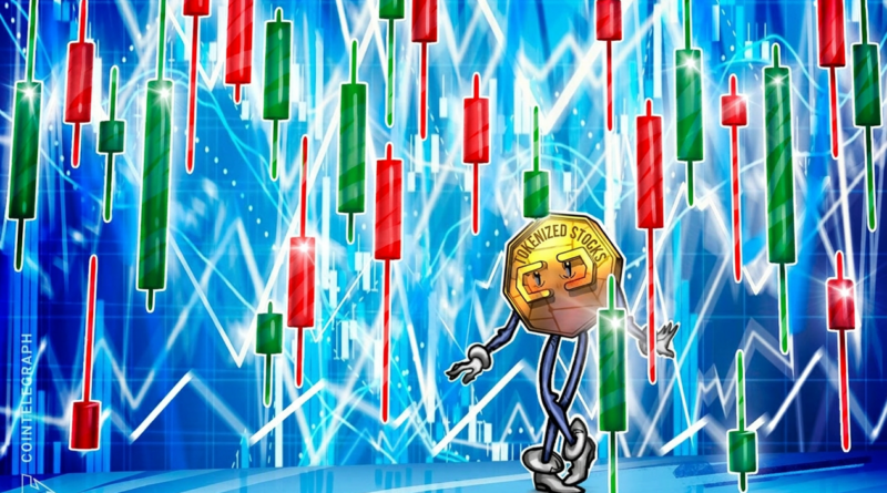 Tokenized stock transfers surge 105% in a month to $8.4B