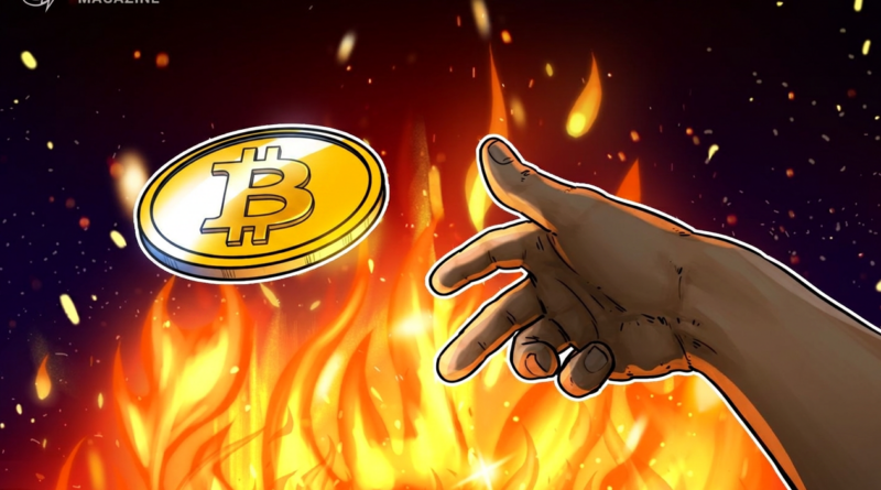 Mystery surrounds why an OG burned $1M in Bitcoin