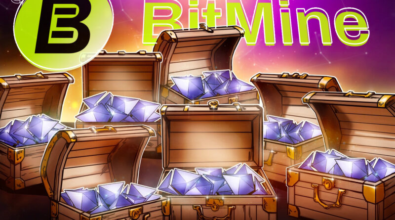 Bitmine buys 28k ETH, completes 97% of treasury accumulation goal