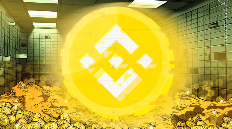 Binance says it holds $5B in matching tokens to cover hack losses