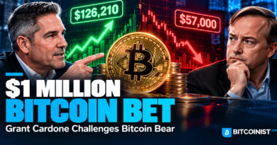 Grant Cardone Bets $1 Million on Bitcoin’s Comeback