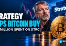 Strategy Halts Bitcoin Purchases, Spends $205 Million Buying Back STRC Shares Instead